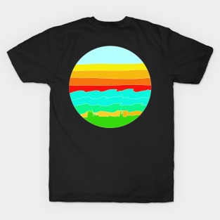 Sunset On The Beach T-Shirt